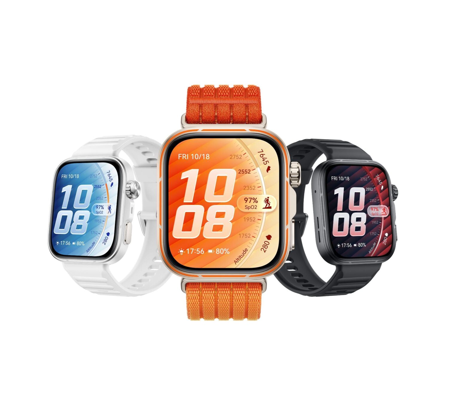 HUAWEI WATCH FIT 5 Pro smartwatch met FullView Display, Sapphire Glass en 10 dagen batterijduur voor fitness en dagelijks geb